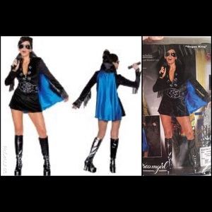 Don't Be Cruel Costume Sz XS  Woman's Elvis Singer